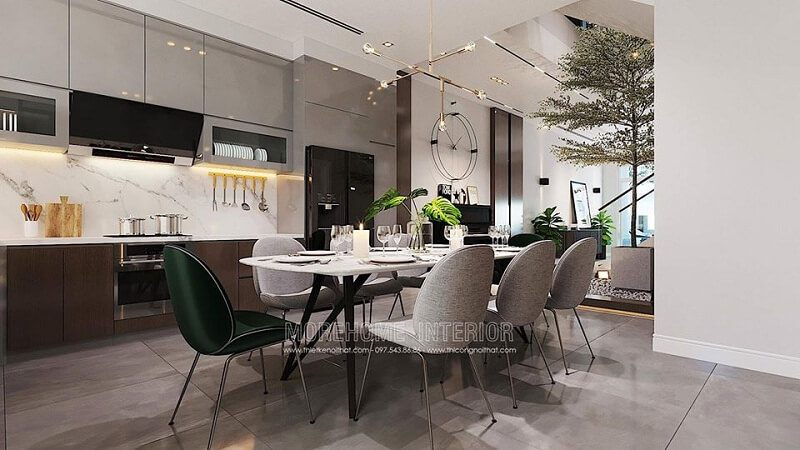 Nhanh tay sở hữu bộ bàn ăn ấn tượng cho nhà chung cư được ưa chuông hiện nay